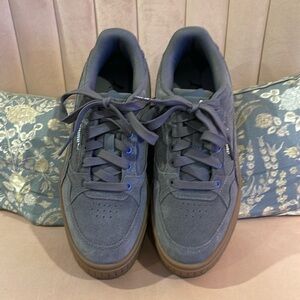 Grey Puma Karmen II Idol platform sneakers size 8.